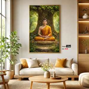Phật Thích Ca Mâu Ni | Tranh hộp đèn cao cấp | Mã tranh 839 | Tranh TÂM - Ảnh 3