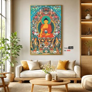 Phật Thích Ca Mâu Ni | Tranh hộp đèn cao cấp | Mã tranh 840 | Tranh TÂM - Ảnh 3