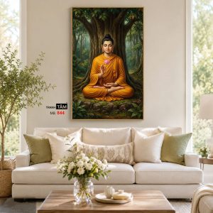 Phật Thích Ca Mâu Ni | Tranh hộp đèn cao cấp | Mã tranh 844 | Tranh TÂM - Ảnh 4