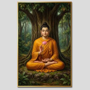 Phật Thích Ca Mâu Ni | Tranh hộp đèn cao cấp | Mã tranh 844 | Tranh TÂM