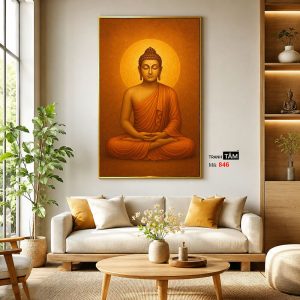 Phật Thích Ca Mâu Ni | Tranh hộp đèn cao cấp | Mã tranh 846 | Tranh TÂM - Ảnh 3