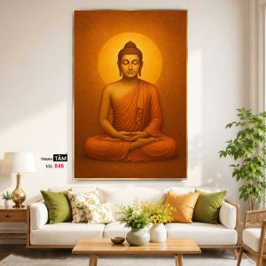Alternative view of Phật Thích Ca Mâu Ni | Tranh hộp đèn cao cấp | Mã tranh 846 | Tranh TÂM