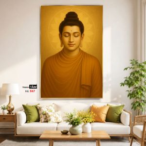Alternative view of Phật Thích Ca Mâu Ni | Tranh hộp đèn cao cấp | Mã tranh 847 | Tranh TÂM