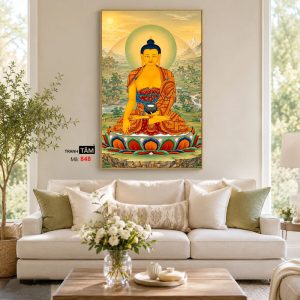 Phật Thích Ca Mâu Ni | Tranh hộp đèn cao cấp | Mã tranh 848 | Tranh TÂM - Ảnh 4