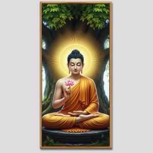 Phật Thích Ca Mâu Ni | Tranh hộp đèn cao cấp | Mã tranh 85 | Tranh TÂM