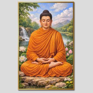 Phật Thích Ca Mâu Ni | Tranh hộp đèn cao cấp | Mã tranh 859 | Tranh TÂM