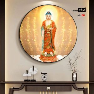 Phật A Di Đà | Tranh hộp đèn cao cấp | Mã tranh 86 | [tranhtam.com] - Ảnh 5