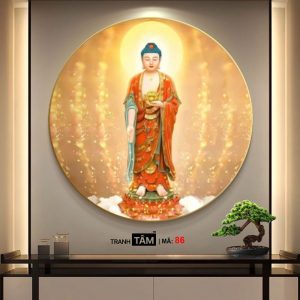 Phật A Di Đà | Tranh hộp đèn cao cấp | Mã tranh 86 | [tranhtam.com] - Ảnh 3