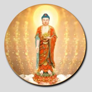 Phật A Di Đà | Tranh hộp đèn cao cấp | Mã tranh 86 | [tranhtam.com]