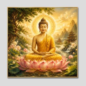 Phật Thích Ca Mâu Ni | Tranh hộp đèn cao cấp | Mã tranh 865 | Tranh TÂM