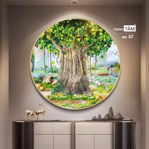 Cây bồ đề | Tranh hộp đèn cao cấp | Mã tranh 87 | [tranhtam.com] - Ảnh 3