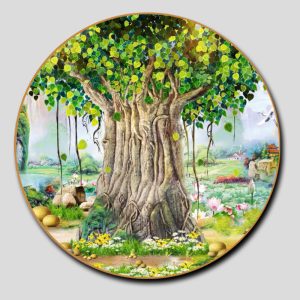 Cây bồ đề | Tranh hộp đèn cao cấp | Mã tranh 87 | [tranhtam.com]