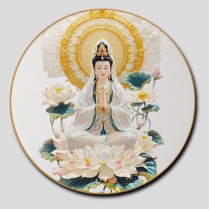 Quán Thế Âm Bồ Tát | Tranh hộp đèn cao cấp | Mã tranh 09 | Tranh TÂM