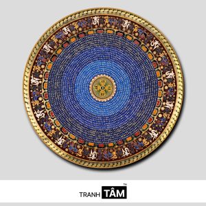 Tranh Mandala (Mạn-đà-la) | Tranh hộp đèn cao cấp | Mã tranh 90 | [tranhtam.com]