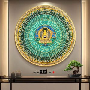 Tranh Mandala (Mạn-đà-la) | Tranh hộp đèn cao cấp | Mã tranh 91 | [tranhtam.com] - Ảnh 4