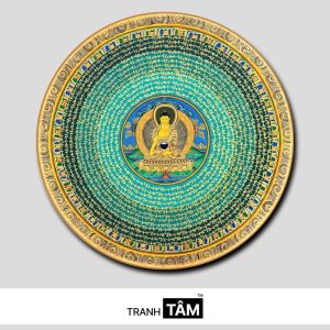Tranh Mandala (Mạn-đà-la) | Tranh hộp đèn cao cấp | Mã tranh 91 | [tranhtam.com]