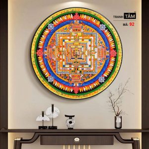 Tranh Mandala (Mạn-đà-la) | Tranh hộp đèn cao cấp | Mã tranh 92 | [tranhtam.com] - Ảnh 5