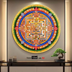 Tranh Mandala (Mạn-đà-la) | Tranh hộp đèn cao cấp | Mã tranh 92 | [tranhtam.com] - Ảnh 4
