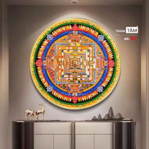Tranh Mandala (Mạn-đà-la) | Tranh hộp đèn cao cấp | Mã tranh 92 | [tranhtam.com] - Ảnh 3