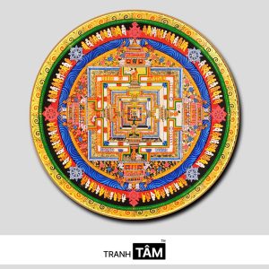 Tranh Mandala (Mạn-đà-la) | Tranh hộp đèn cao cấp | Mã tranh 92 | [tranhtam.com]