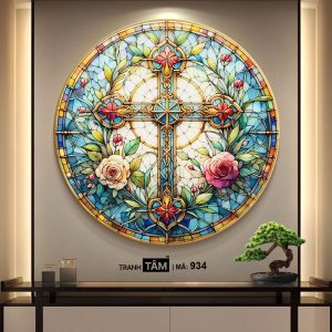 Cây thánh giá | Tranh hộp đèn cao cấp | Mã tranh 934 | Tranh TÂM - Ảnh 4