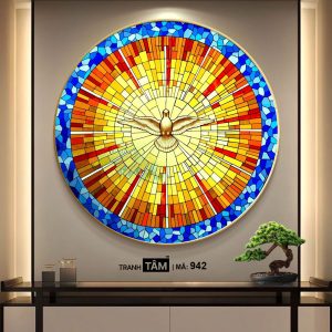 Chim bồ câu | Tranh hộp đèn cao cấp | Mã tranh 942 | Tranh TÂM - Ảnh 4