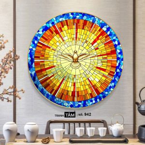 Alternative view of Chim bồ câu | Tranh hộp đèn cao cấp | Mã tranh 942 | Tranh TÂM