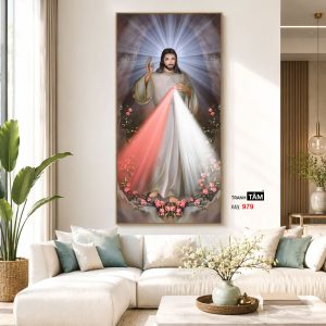 Chúa Giêsu | Tranh hộp đèn cao cấp | Mã tranh 979 | Tranh TÂM - Ảnh 5