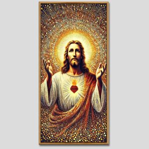 Chúa Giêsu | Tranh hộp đèn cao cấp | Mã tranh 985 | Tranh TÂM