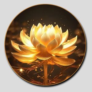 Hoa Sen | Tranh hộp đèn cao cấp | Mã tranh 1383 | Tranh TÂM