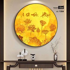 Hoa Sen | Tranh hộp đèn cao cấp | Mã tranh 1384 | Tranh TÂM - Ảnh 5