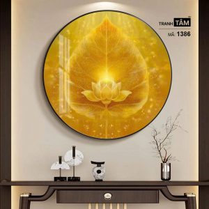 Hoa Sen | Tranh hộp đèn cao cấp | Mã tranh 1386 | Tranh TÂM - Ảnh 5