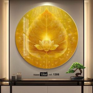 Hoa Sen | Tranh hộp đèn cao cấp | Mã tranh 1386 | Tranh TÂM - Ảnh 4
