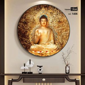 Phật A Di Đà | Tranh hộp đèn cao cấp | Mã tranh 1406 | Tranh TÂM - Ảnh 5