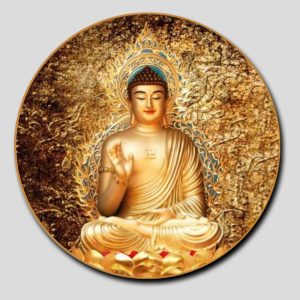 Phật A Di Đà | Tranh hộp đèn cao cấp | Mã tranh 1406 | Tranh TÂM