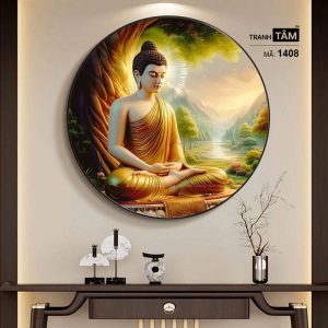 Phật Thích Ca Mâu Ni | Tranh hộp đèn cao cấp | Mã tranh 1408 | Tranh TÂM - Ảnh 5