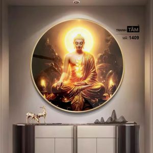 Phật Thích Ca Mâu Ni | Tranh hộp đèn cao cấp | Mã tranh 1409 | Tranh TÂM - Ảnh 3