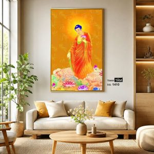 Phật A Di Đà | Tranh hộp đèn cao cấp | Mã tranh 1410 | Tranh TÂM - Ảnh 3