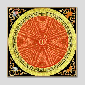 Tranh Mandala (Mạn-đà-la) | Tranh hộp đèn cao cấp | Mã tranh 1412 | Tranh TÂM