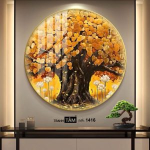 Cây bồ đề | Tranh hộp đèn cao cấp | Mã tranh 1416 | Tranh TÂM - Ảnh 4
