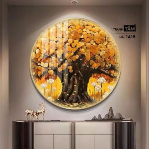 Cây bồ đề | Tranh hộp đèn cao cấp | Mã tranh 1416 | Tranh TÂM - Ảnh 3