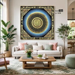 Tranh Mandala (Mạn-đà-la) | Tranh hộp đèn cao cấp | Mã tranh 1418 | Tranh TÂM - Ảnh 4