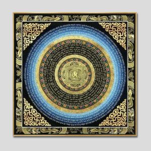 Tranh Mandala (Mạn-đà-la) | Tranh hộp đèn cao cấp | Mã tranh 1418 | Tranh TÂM