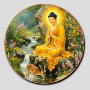 Phật Thích Ca Mâu Ni | Tranh hộp đèn cao cấp | Mã tranh 1419 | Tranh TÂM