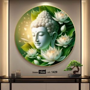 Phật Thích Ca Mâu Ni | Tranh hộp đèn cao cấp | Mã tranh 1429 | Tranh TÂM - Ảnh 4