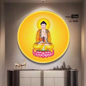 Phật A Di Đà | Tranh hộp đèn cao cấp | Mã tranh 1430 | Tranh TÂM - Ảnh 3