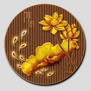 Hoa Sen | Tranh hộp đèn cao cấp | Mã tranh 1432 | Tranh TÂM