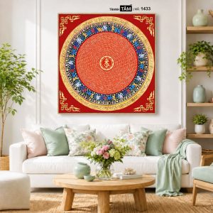 Tranh Mandala (Mạn-đà-la) | Tranh hộp đèn cao cấp | Mã tranh 1433 | Tranh TÂM - Ảnh 5