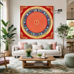 Tranh Mandala (Mạn-đà-la) | Tranh hộp đèn cao cấp | Mã tranh 1433 | Tranh TÂM - Ảnh 4