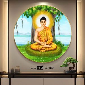 Phật Thích Ca Mâu Ni | Tranh hộp đèn cao cấp | Mã tranh 1435 | Tranh TÂM - Ảnh 4
